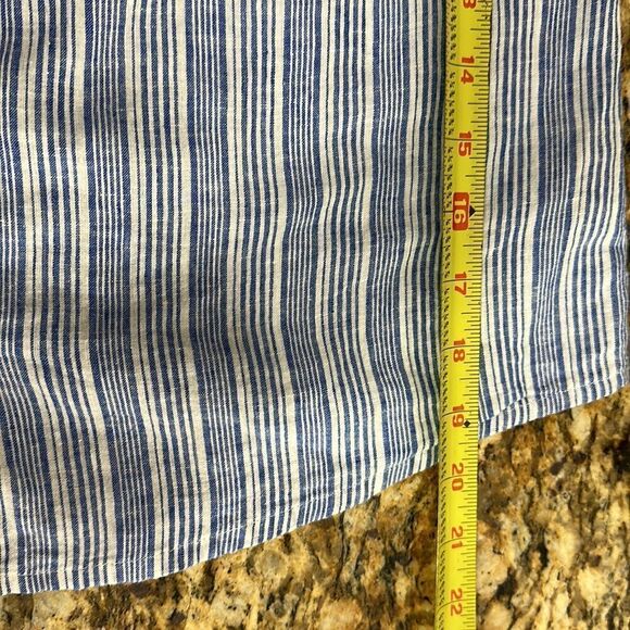 Free People Hello There Beautiful Striped Off The Shoulder Top Size S - Picture 8 of 8